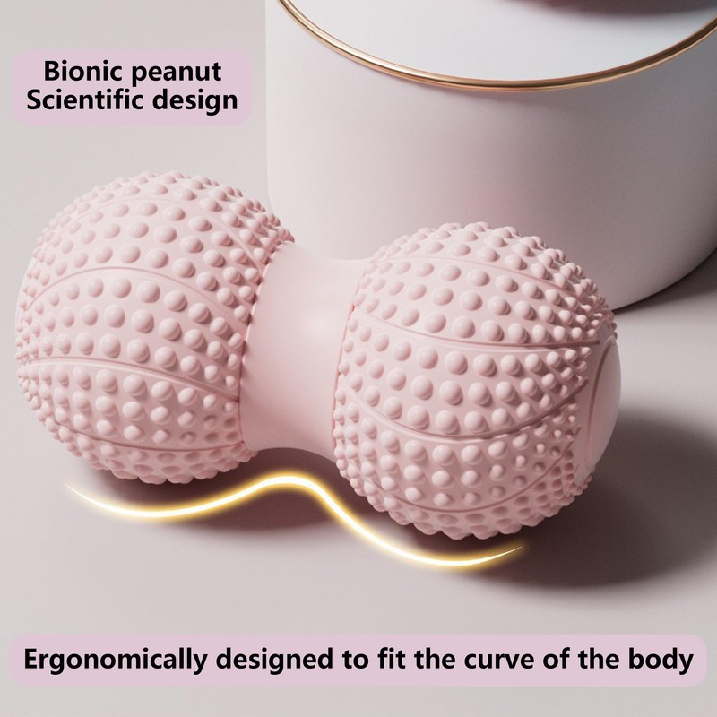 HAOBIN Double Massage Ball Peanut Balls Can Effectively Perform Band