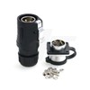 HangTon LP20 2 Pin Waterproof Power Connector Industrial Bulkhead Male