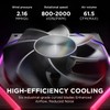 Asiahorse Nyota 120mm Case Fan with Efficient Cooling, ARGB Fan