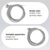 Bicycle Brake Cable Set, 10 x 1.75 m Brake Cable