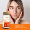 JUVETERNAL Cápsulas Faciales de Vitamina C 90 cápsulas Twist-Off Ilumina,