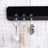 Savita 50 x Transparent Round Push Pin Hooks, Hanging Nails