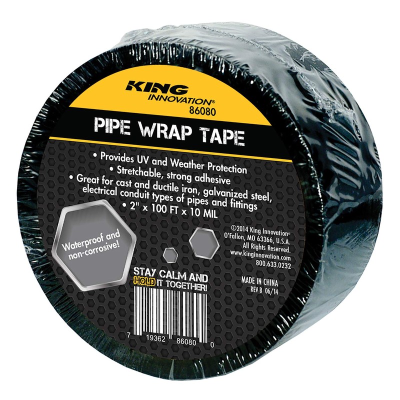 KING INNOVATIONS 86080 Corrosion Protection Pipe Wrap Tape (10 Mil):