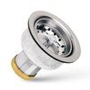 Highcraft 9753 Kitchen Sink (3-1/2 Inch) Stainless Steel Drain Assembly