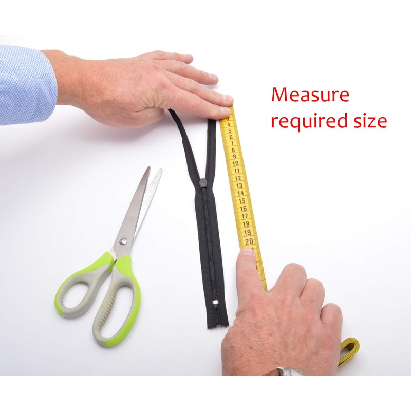 Trimz Adjustable Invisible Zip, Pink, 60cm