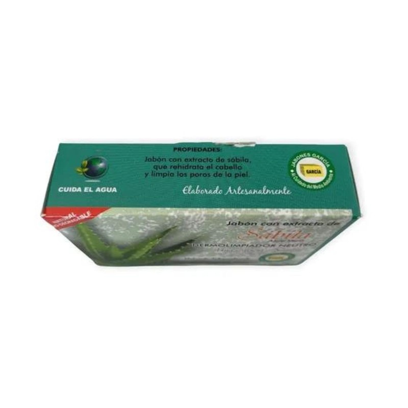 Jabón García Sábila 3 Piezas De 125g Ecológico Biodegradable