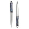 Xezo Maestro Twist Action Ballpoint Pen, Medium Point. Oceanic White