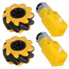 Mecanum Wheel for TT Geared Motor Smart Robot Car Parts