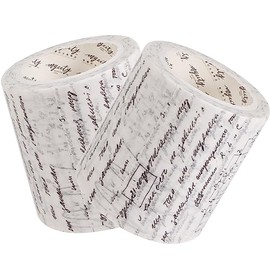 TEHAUX 2rolls Washi Tape Vintage Masking Tape for Scrapbooking Diary and DIY Crafts Easy to Use Unique Design for Creative Projects