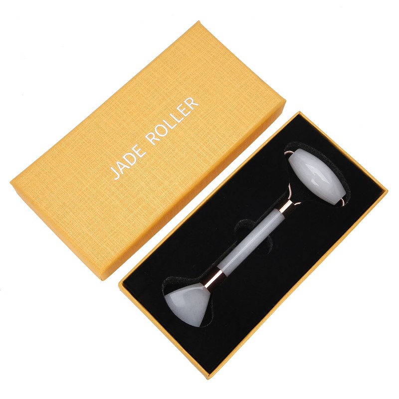 Face Roller Massager Dual Head SkinFriendly Face Scraping Guasha Roller