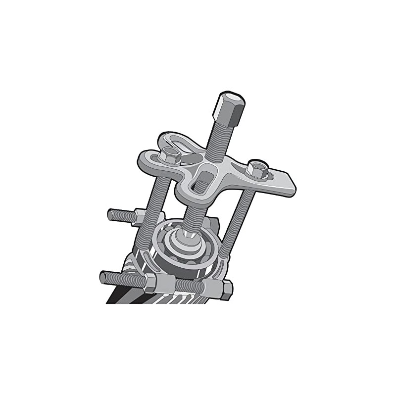 Truper EX-B2, Extractor de baleros hasta 2-1/4"