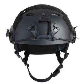 OneTigris PJ Fashion Lightweight Tactical Fast Helmet for Airsoft Paintball Multiway Packaging, black