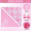PAWCHIE Big Sister Little Sister Dog Bandana 2 Pack,Pink Pet