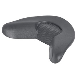 Dark Grey Hot Tub Neck Pillow Replacement for Artesian Island Spas, Tropic seas spas, Grand Bahama, Grand Cayman, Captiva, Antigua, Saba, SantaCruz, Nevis