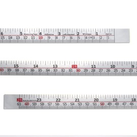 WIN TAPE Workbench Ruler Adhesive Backed Tape Measure - 24 Inches 61 Centimeters Tape Measure (Right to Left - Inches/cm)