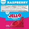 Jell-O Raspberry Sugar-Free Gelatin Mix (0.3 oz Boxes, Pack of