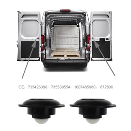 The Lord of the Tools 2 x Car Rear Door Release Knobs OE: 735426396, 735539554, 1607485980, 872830