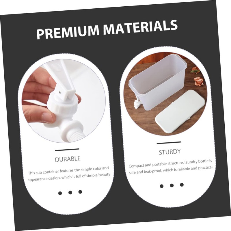 OHPHCALL Large l Laundry Liquid Dispenser Design Easy Refill for