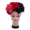 Diadema Patria Frida Flores Artificiales, Accesorio para el Cabello, Decoración