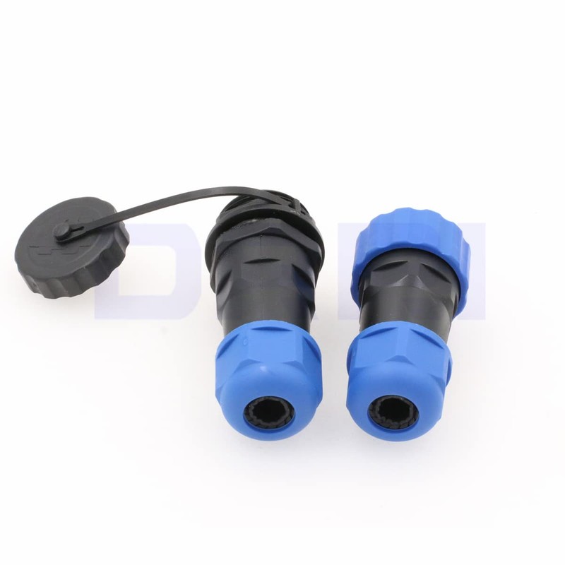 DRR SD20 Waterproof Aviation Plug 1 Pair Inline Plug with