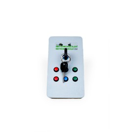 Seitenkonsole XS (V3) | LS Seitenkonsolen (nur für PC, Mac) [NEU] LS22 Simulator USB (2 Zündschlüssel, Zündschloss, 6 frei belegbare Tasten) Gehäuse in Schwarz/Grau