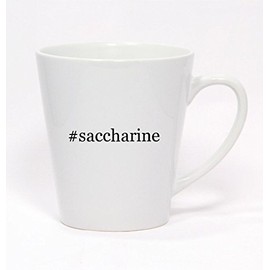 Los Drinkware Hermanos #saccharine - Hashtag Ceramic Latte Mug 12oz