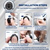 Terixe 2 Pack Replacement Knob for Brondell Bidet Toilet Seat,