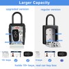 ZHEGE Key Lock Box for Outside, Safe Lock Box for