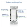Leviton Decora Slide Dimmer Switch Antimicrobial Treated for Dimmable LED,
