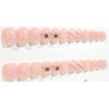Perfectly Pink Christmas Glossy Short Square Press On Nails -