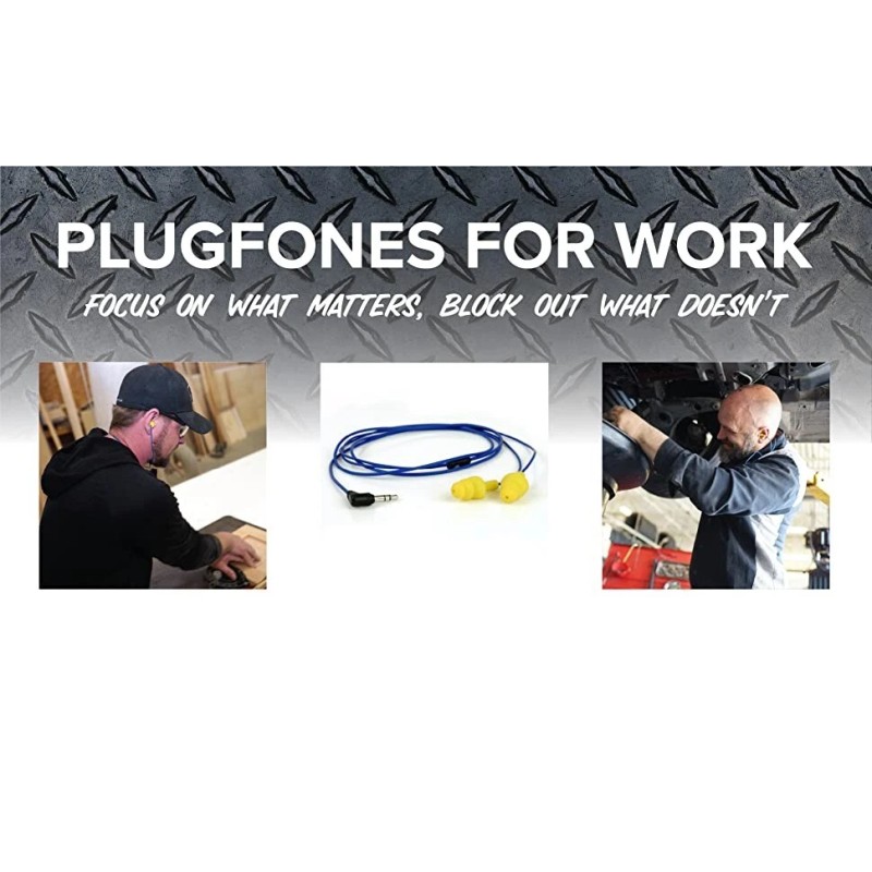 Ear Plugs With Audio OSHA certified work Headphones Earplugs