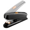 Novus B8fc Flat Clinch Stapler, Power on Demand=70% Less Effort,