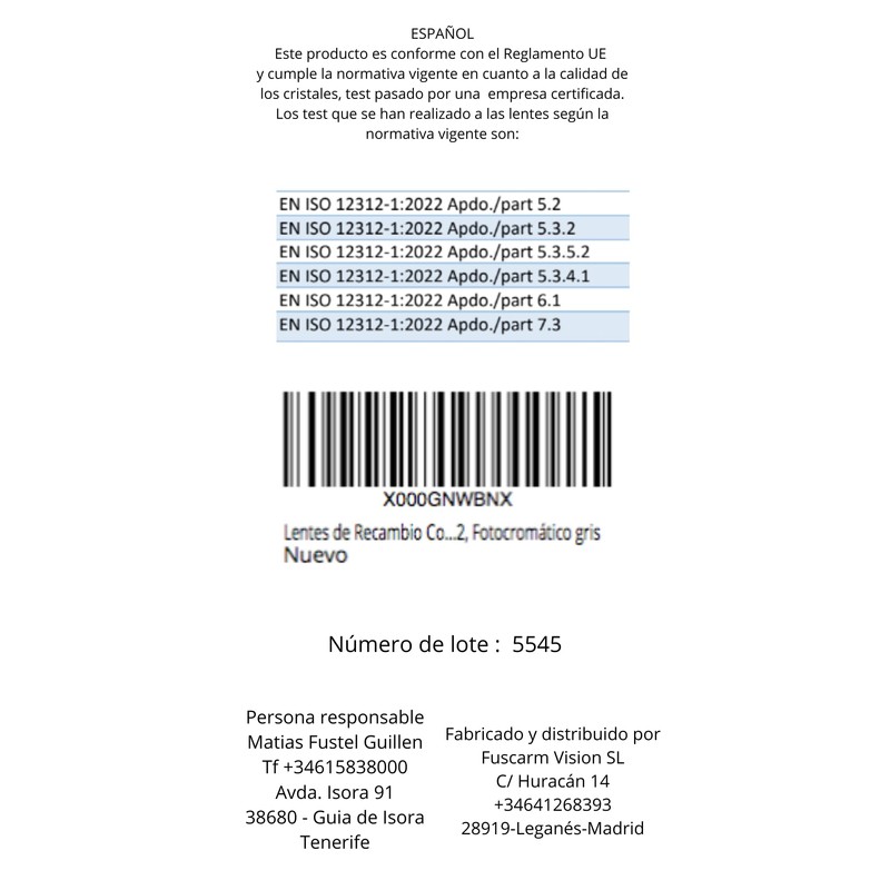 Compatible Replacement Lenses for Oakley Jawbreaker OO9290, Photochromic