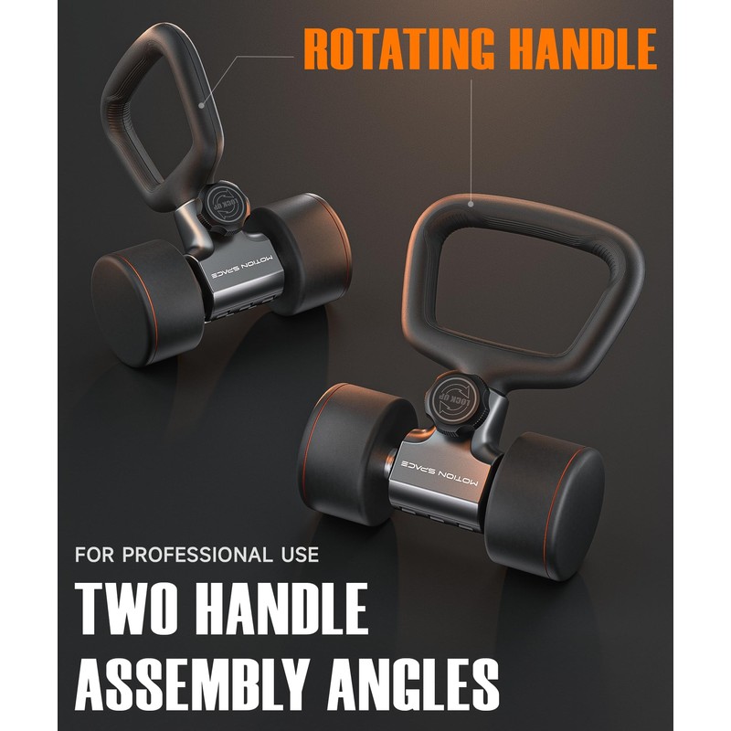 Motion Space Flexible Dumbbell Converter - Convert Dumbbells to Kettlebells