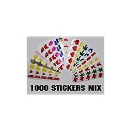 1000 Mixed Tanning Stickers Veriety is Sellers Choice