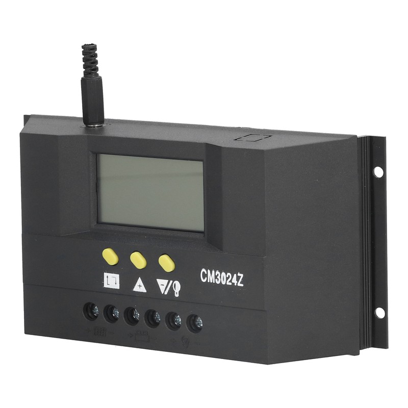 CM3024Z 30A Solar Charge Controller LCD PWM Charge Controller Photovoltaic