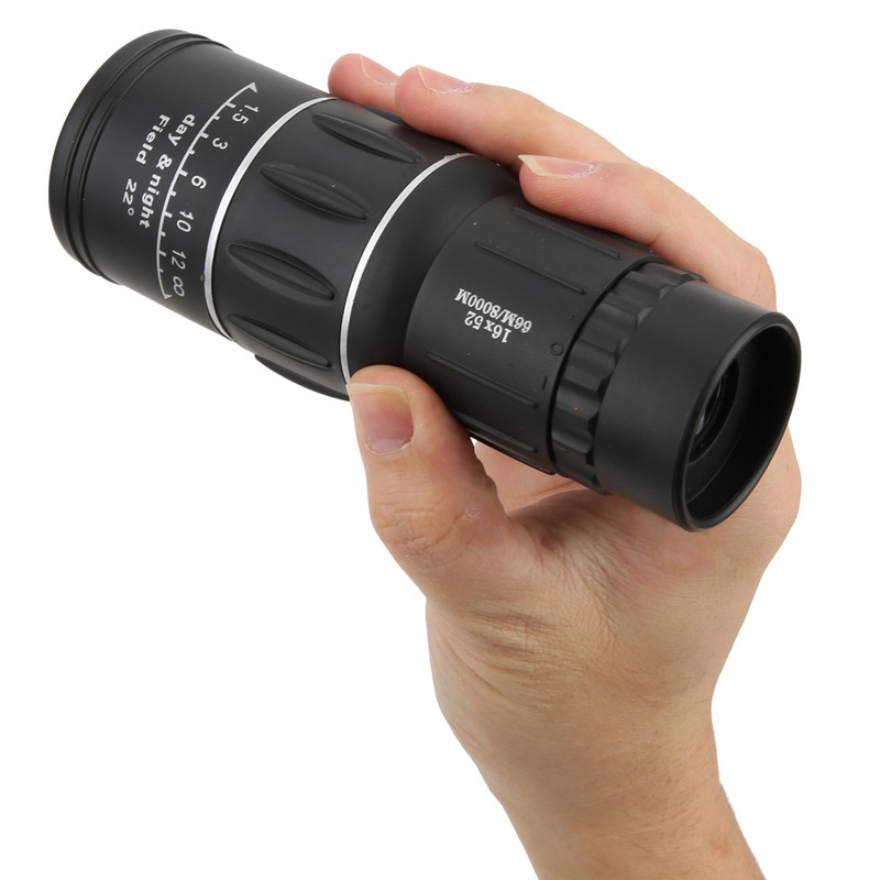16x52 High Magnification Monocular HD Portable Outdoor Concert Handheld Telescope