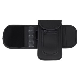 runpeak Magnetischer Gym Bag - Gym Zubehör Magnetic für Sportflasche, Magnetische Wasserflasche Tasche mit Klettband & Fächern für Flasche, Handy, Schlüssel und Zubehör