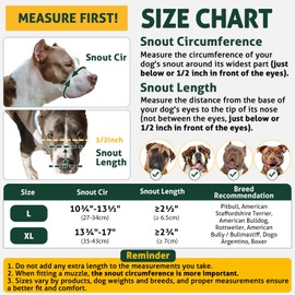 Mayerzon Pitbull Muzzle, Basket Muzzle for Large Dogs Rottweiler to Prevent Biting Chewing Scavenging, Breathable Dog Mouth Guard for Grooming Vet Visits That Allows Panting Drinking