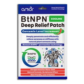 Amor Turmeric & Curcumin Topical Patch – Natural Botanical Formula for Daily Use (6 Patches)