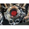 Indian Motorcycle, 111 Engine, Cam Cover Headdress Decal, Sticker, Emblem