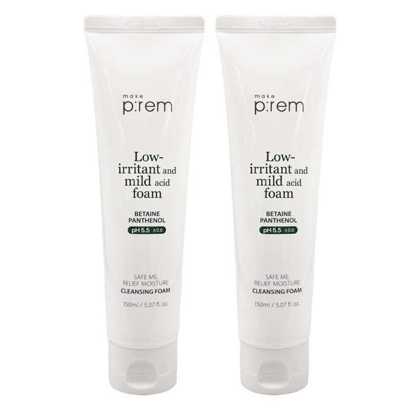 Make Prem Safe Me Relief Moisture Cleansing Foam 1+1 Double
