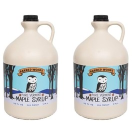 Bulk Maple Syrup - Two One Gallon Jugs of Pure Vermont Maple Syrup (One Jug Amber Rich, One Jug Dark Robust)