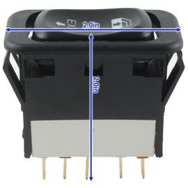 MOTOALL A0630769008 A0630769027 Window Switch for Freightliner Columbia Century 2001-2011 Driver and Passenger Side