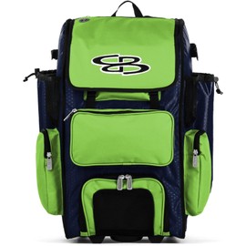 Boombah Superpack Hybrid Bat Pack BM-9051C23 Navy/Lime Green