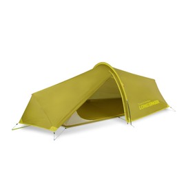 LONGSINGER Stalker Ultralight Tent 3/4 Season Portable Backpacking Tent for 1-Person 20D Silicon Coated Waterproof Poleless Double Layer Tent for Camping, Climbing, Hiking (Moss Green) …