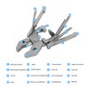 Outdoor 25in1 MultiFunctional Pliers Kit Stainless Steel Multitool with Knife