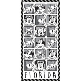Minnie Daisy Beach Towel (Florida Namedrop)