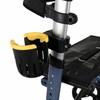 Flat Frame Walker Euro Rollator Cup Holder - Adjustable Clip-On