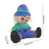 Inflatable Boy Decoration Built in LED Light Waterproof Harvest Scarecrow